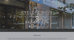 Desktop Screenshot of cyclopebicis.com